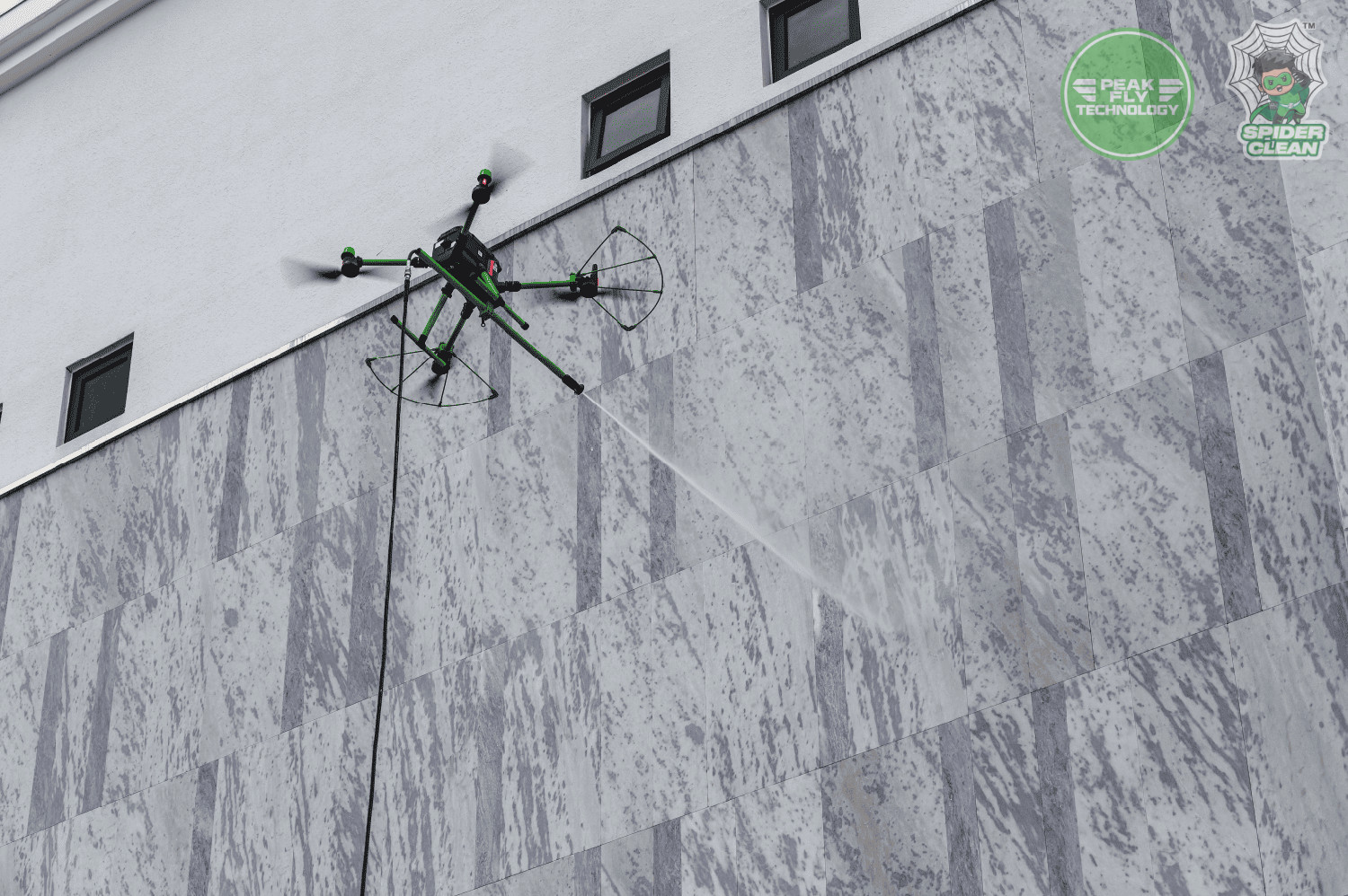 Spider Clean & Peakfly | Outdoor Statue & Structure Cleaning
