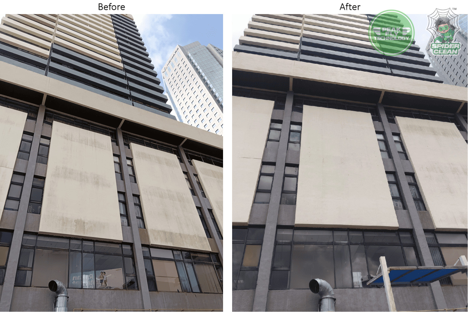 Peak Fly Technology (M) Sdn. Bhd. | Project - High-Rise Building & Facade Cleaning