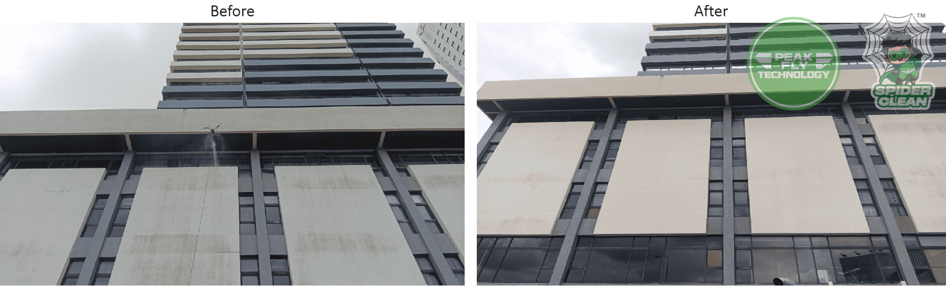 Peak Fly Technology (M) Sdn. Bhd. | Project - High-Rise Building & Facade Cleaning