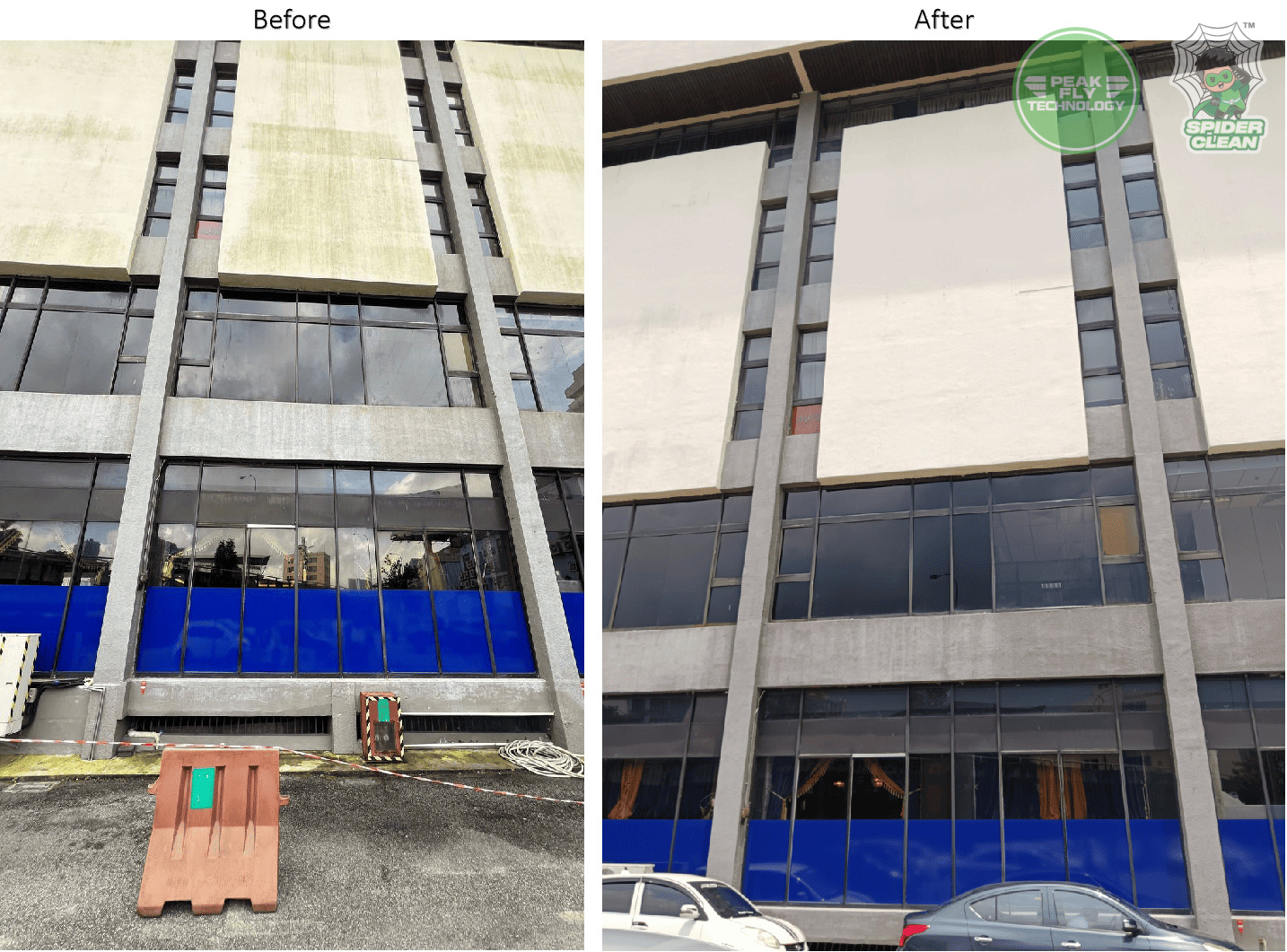 Peak Fly Technology (M) Sdn. Bhd. | Project - High-Rise Building & Facade Cleaning