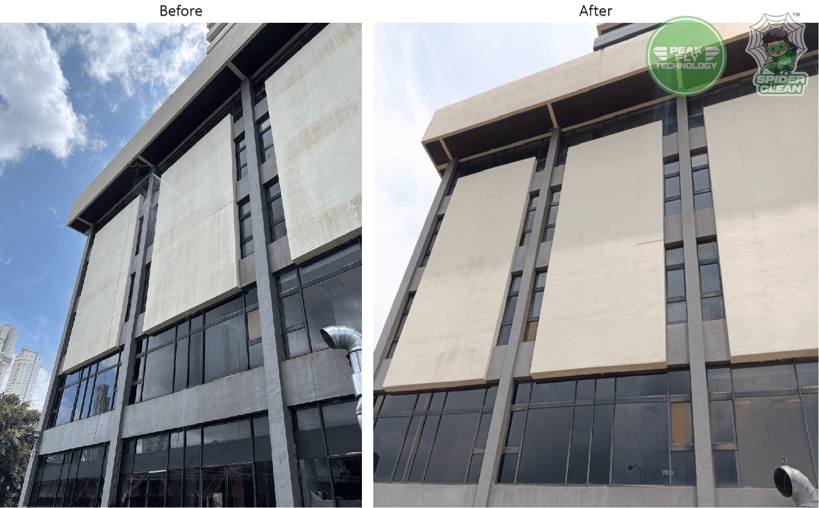 Peak Fly Technology (M) Sdn. Bhd. | Project - High-Rise Building & Facade Cleaning