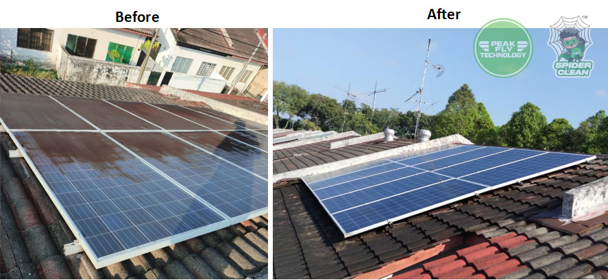 Peak Fly Technology (M) Sdn. Bhd. | Project - Solar Panel Cleaning