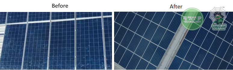 Peak Fly Technology (M) Sdn. Bhd. | Project - Solar Panel Cleaning