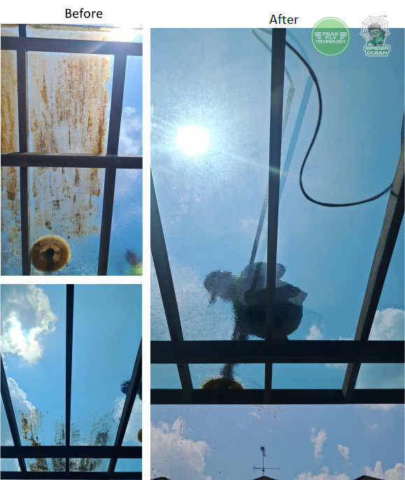 Peak Fly Technology (M) Sdn. Bhd. | Project - Awning Cleaning